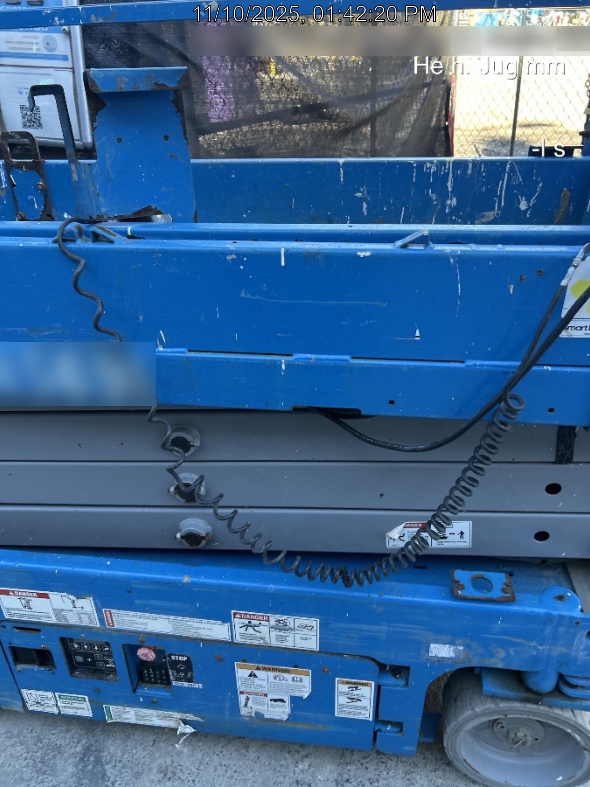 2019 Genie GS-1930 Fixed rails with chain Entry