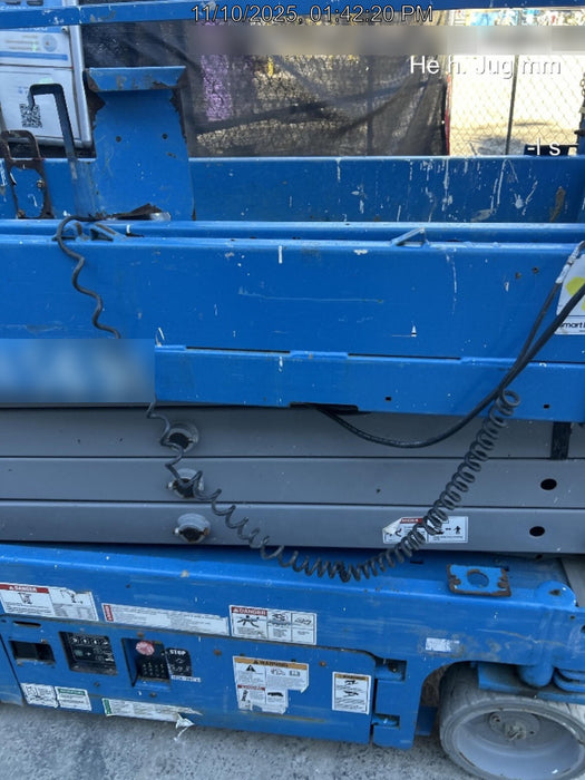 2019 Genie GS-1930 Fixed rails with chain Entry