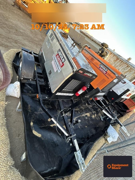 2024 Lincoln Electric LE400 Kubota V1505, Trlr, Cable Rack, Light Kit, ES Decals, T3