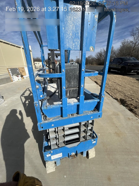 2019 Genie GS-1930 Fixed Rails with Chain Entry