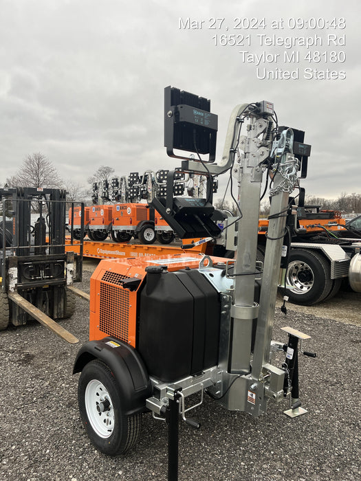2024 Wanco WLTT-4MM4K Diesel, Deep Sea Controller, Shore Power Plug, Auto Start, (4) 350W LED Floodlights, 4kW Generator, 60 Gal Fuel Tank, 2" Ball, T3