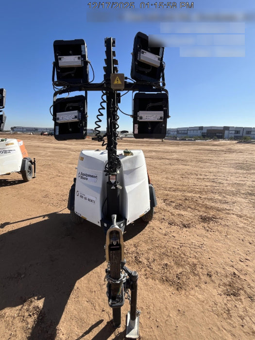 2024 Generac MLT2 Diesel, Flex Switch 120V Input, Powerzone Controller, 
(4) 320W LED Lights, 4kW Generator, 39.9 Gal Fuel Tank, 2" Ball, T3