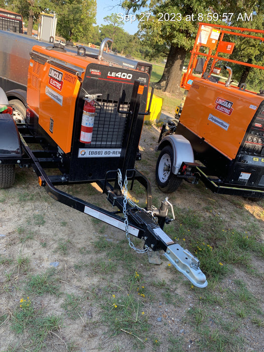 2022 Lincoln Electric LE400 Kubota V1505, Trlr, Cable Rack, Light Kit, ES Decals, T3