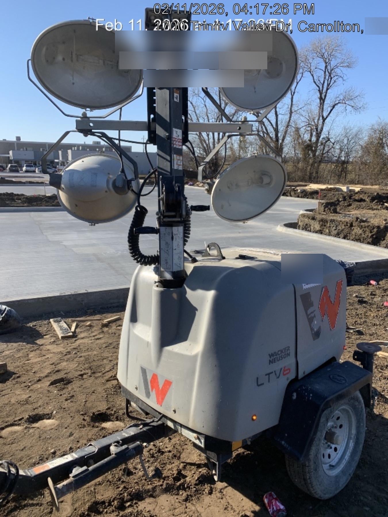 2019 Wacker Neuson LTV6L-MH Standard Options