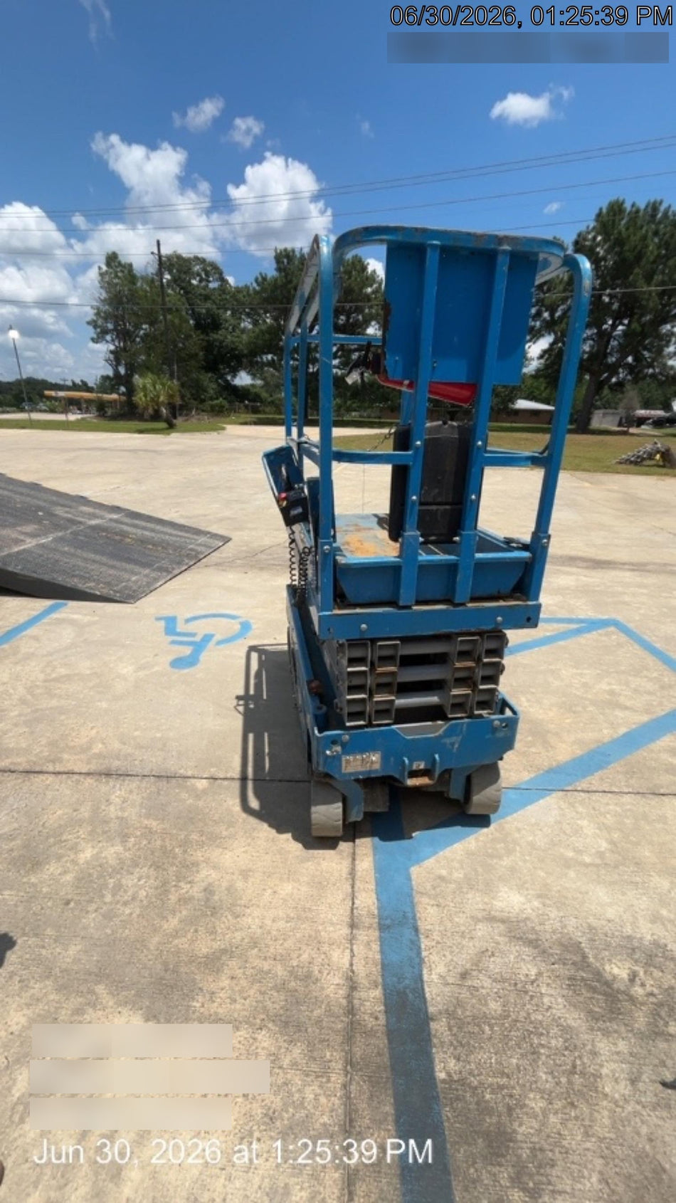 2019 Genie GS-1930 Fixed Rails with Chain Entry