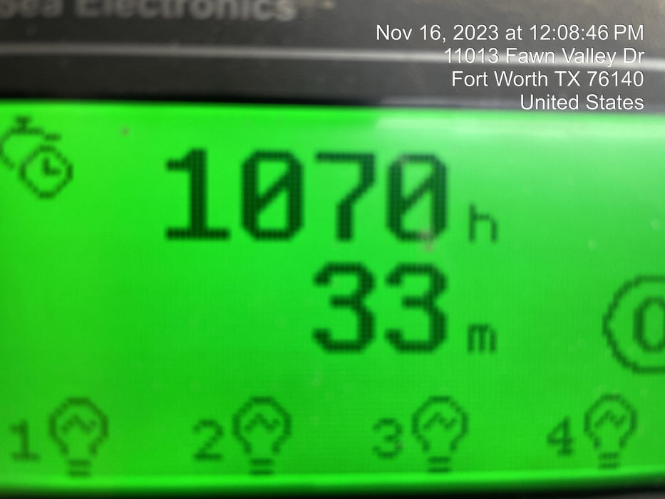 2022 Allmand NLV3GR (4) LED Light Fixture 350W, 23' Vertical Mast, 3kW Prime, Towable, Deep Sea L401, Leveling Jacks, Yanmar T4F 5.8hp