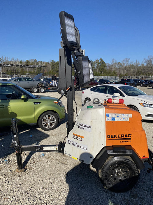 2023 Generac MLT2 Diesel, Flex Switch 120V Input, Powerzone Controller, (4) 320W LED Lights, 4kW Generator, 39.9 Gal Fuel Tank, 2" Ball, T3