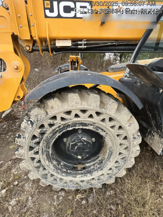 2020 JCB 509-42 Canopy, Solid Tires, Work Lights, Beacon, Aux Hydraulics, Back up Alarm, Lifting Eye, ES Decals