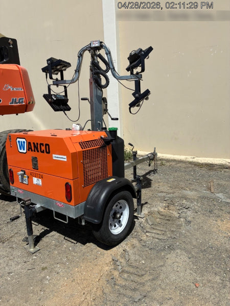 2024 Wanco WLTT-4MM4K Diesel, Deep Sea Controller, Shore Power Plug, Auto Start, (4) 350W LED Floodlights, 4kW Generator, 60 Gal Fuel Tank, 2" Ball, T3