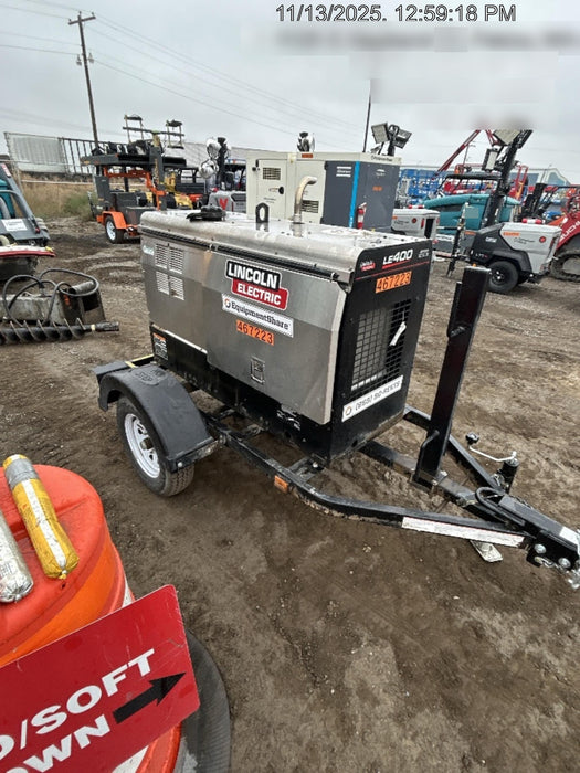 2024 Lincoln Electric LE400 Kubota V1505, Trlr, Cable Rack, Light Kit, ES Decals, T3