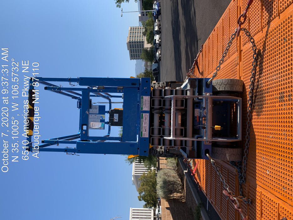 2020 Genie GS-1930 Solid Non Marking Tires, Beacon, Folding rails with half height swing gate