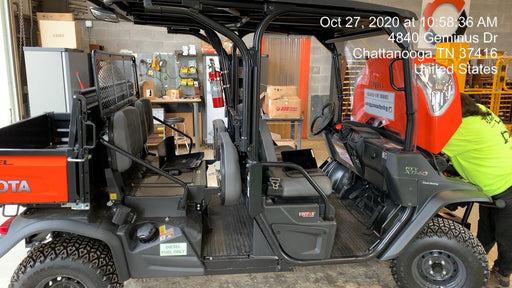 2020 Kubota RTV-X1140W-H 4WD, LED Strobe, Windshield Acrylic Clear, Plastic Canopy, Wire Harness Kit, Backup Alarm