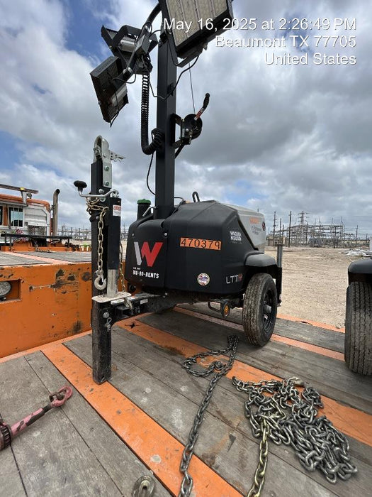2024 Wacker Neuson LTT4 Diesel, Kohler KDW702, Deep Sea Controller, Auto Start, LED 320W, Bypass Outlet, T3