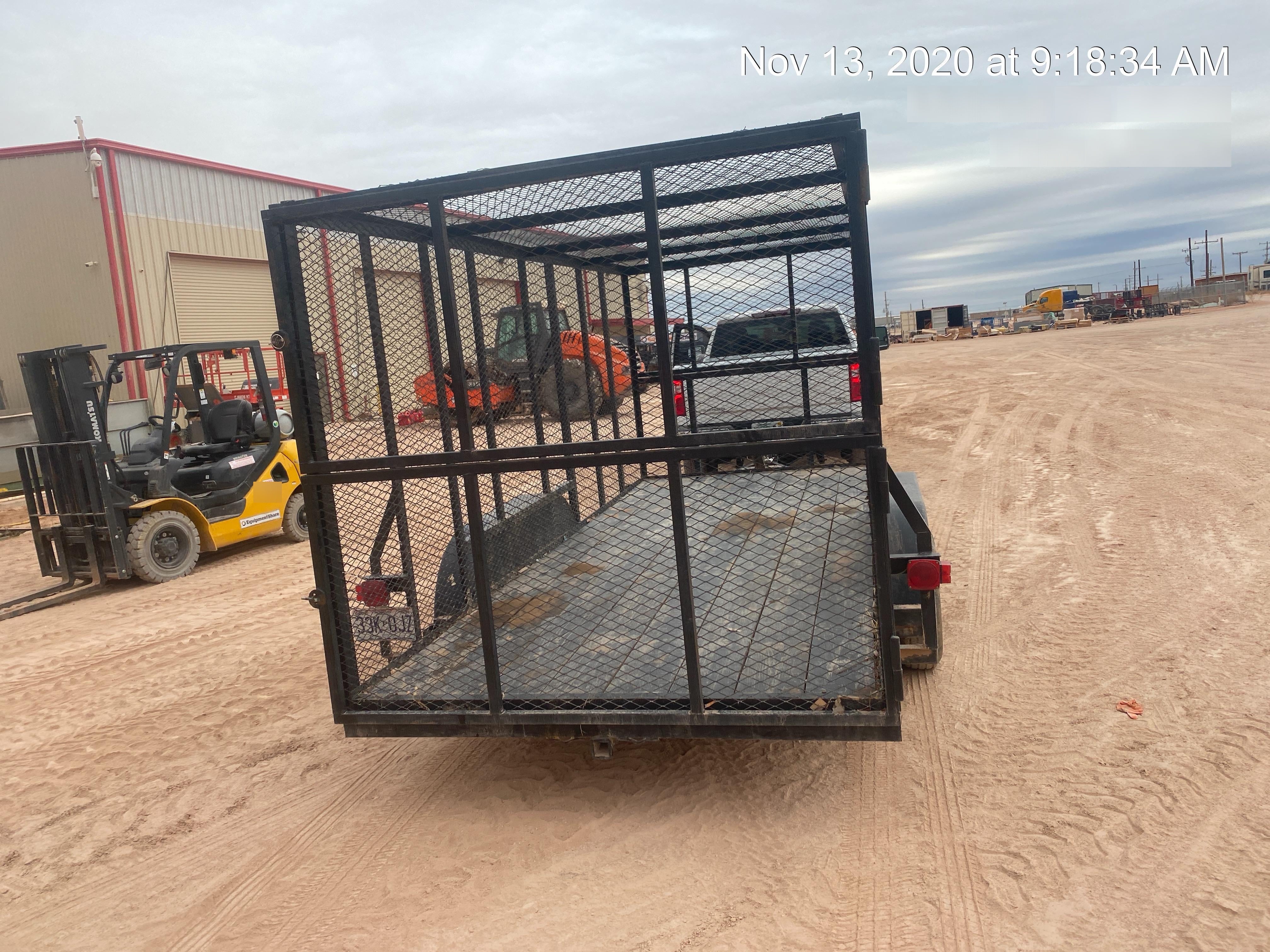 2019 CENTEX Trash Trailer