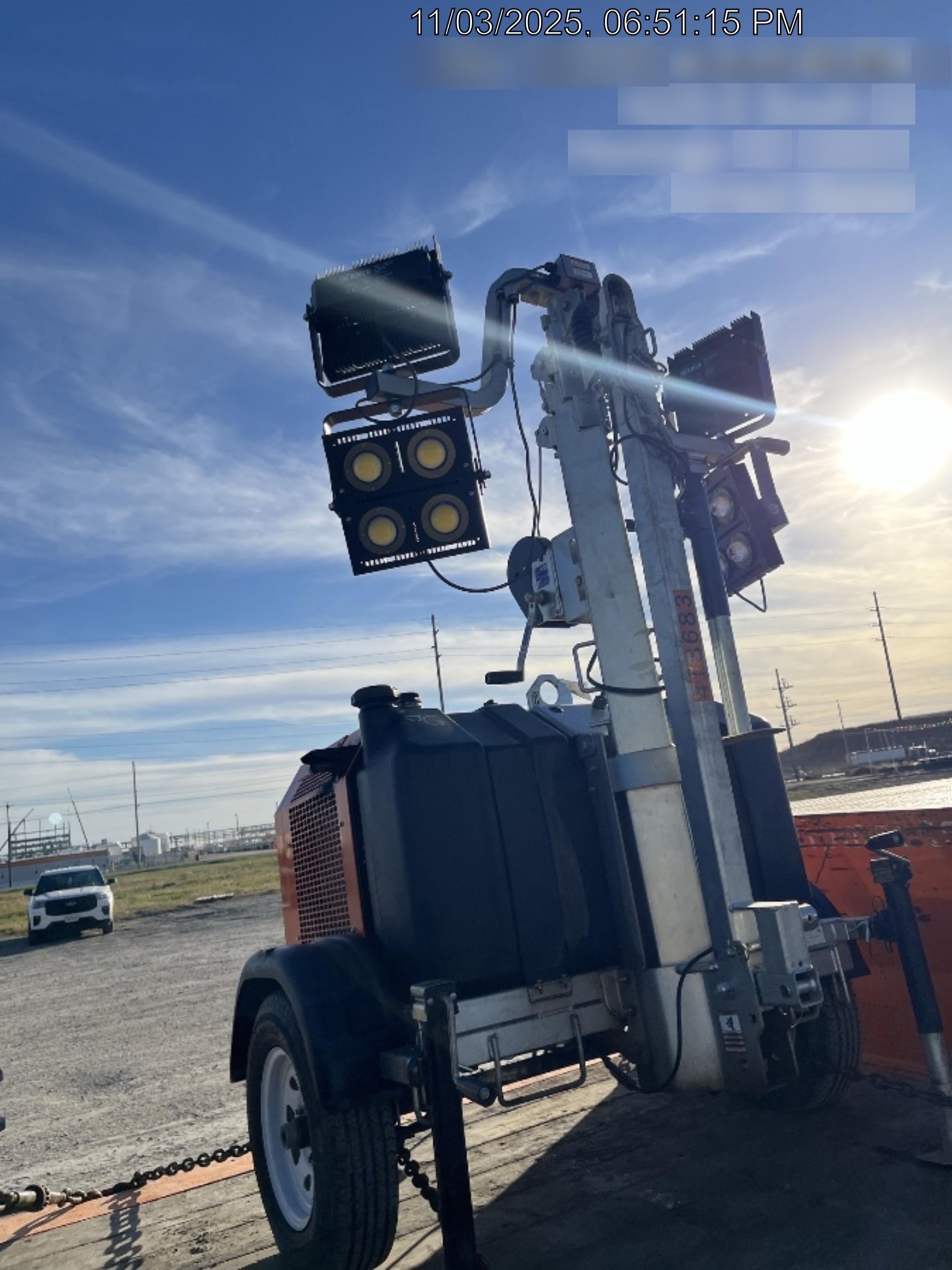 2024 Wanco WLTT-4MM4K Diesel, Deep Sea Controller, Shore Power Plug, Auto Start, (4) 350W LED Floodlights, 4kW Generator, 60 Gal Fuel Tank, 2" Ball, T3