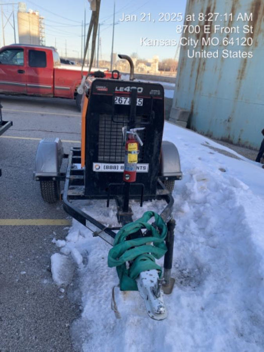 2022 Lincoln Electric LE400 Kubota V1505, Trlr, Cable Rack, Light Kit, ES Decals, T3