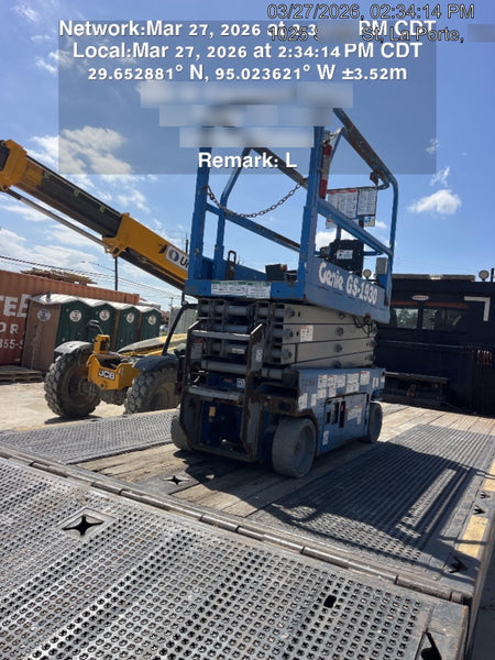 2017 Genie GS-1930 Genie GS-1930 Lift w/Fixed Rail and Chain Entry