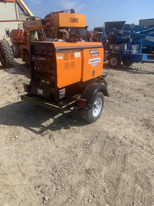 2022 Lincoln Electric LE400 Kubota V1505, Trlr, Cable Rack, Light Kit, ES Decals, T3