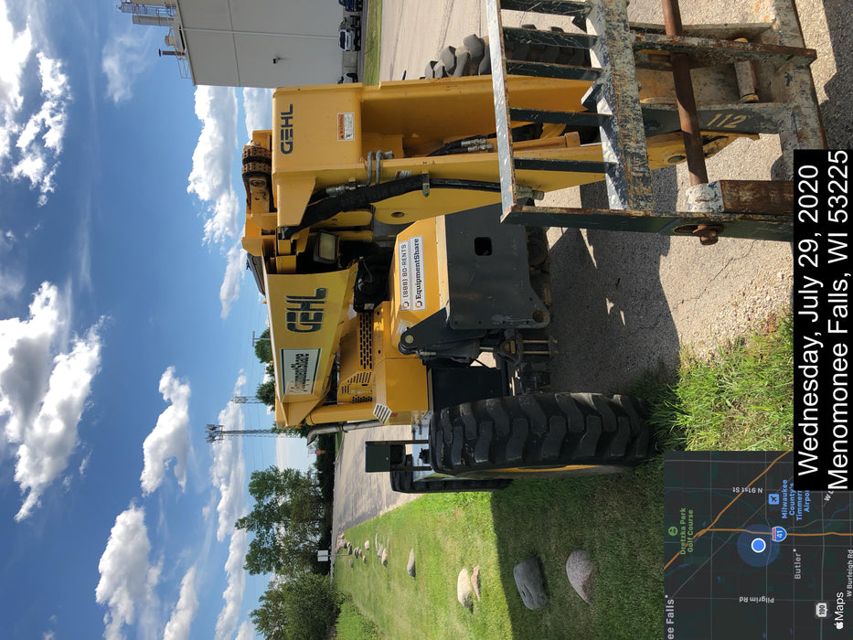 2016 Gehl RS8-44 Standard Rental Specs