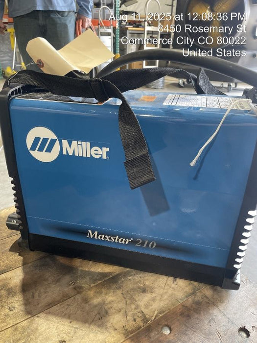 2025 MILLER ELECTRIC Maxstar 210 STR