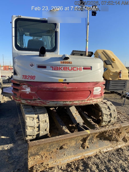 2020 TAKEUCHI TB290C
