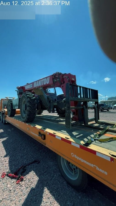 2018 Manitou MTA10055 Manitou MTA10055 - Canopy, Worklights, Beacon, 66" Carriage, 60" Forks, Solid Tires, Aux Hydraulics