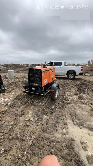 2021 Lincoln Electric Vantage 322 Vantage 322 Ready Pak 3 w/ Decals, ORANGE (includes trailer, cable rack, fender light kit) NO Telematics
