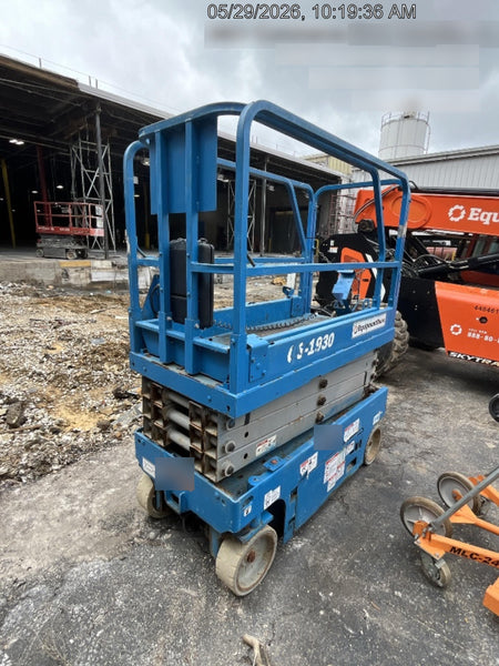 2019 Genie GS-1930 Fixed rails with chain Entry