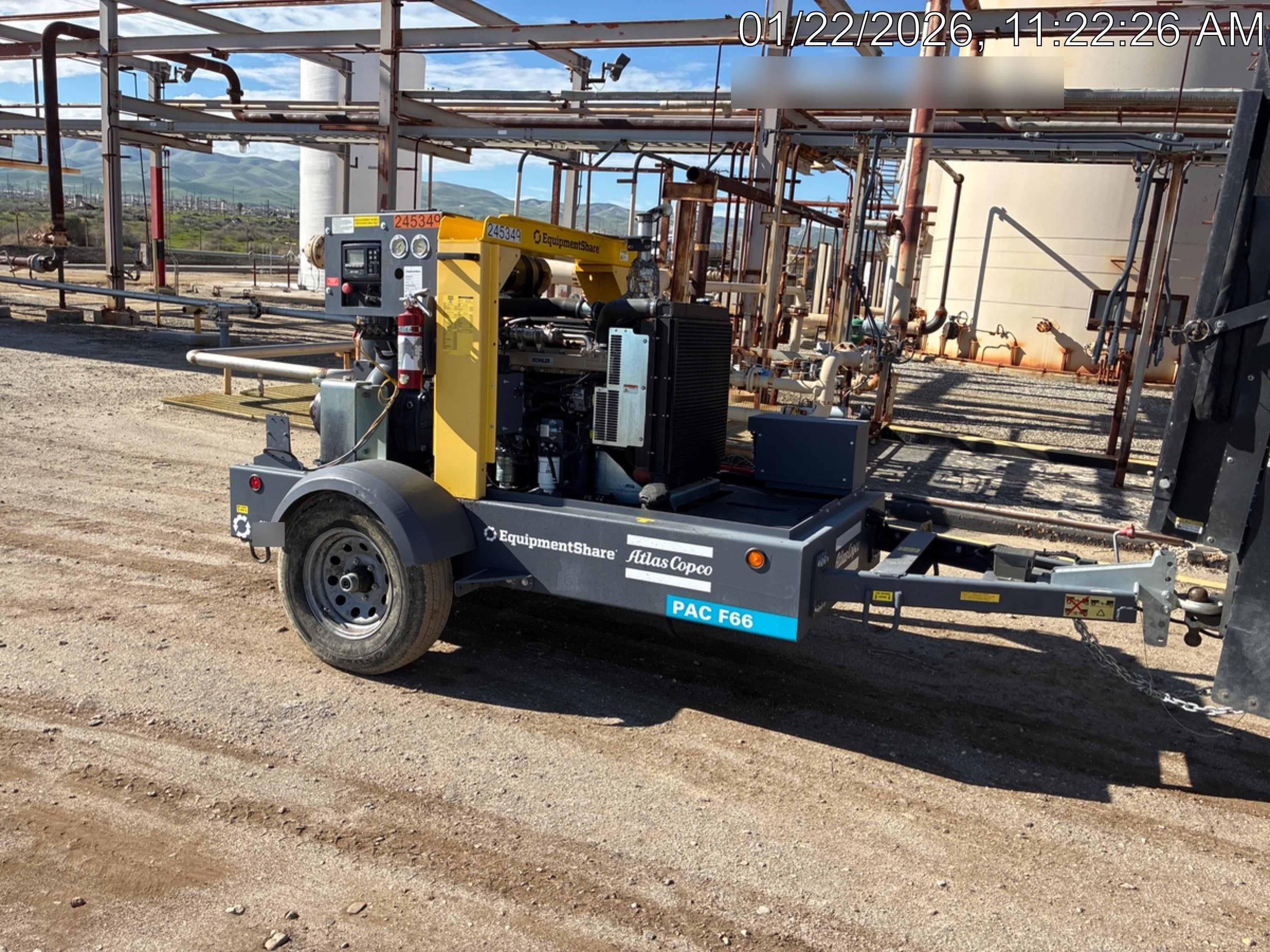 2022 ATLAS COPCO PAC F66 KD