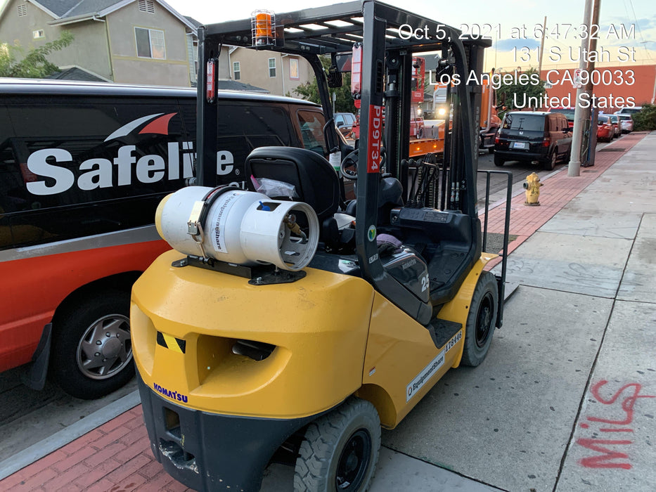 2021 KOMATSU FG25T-16 LP-Scale System