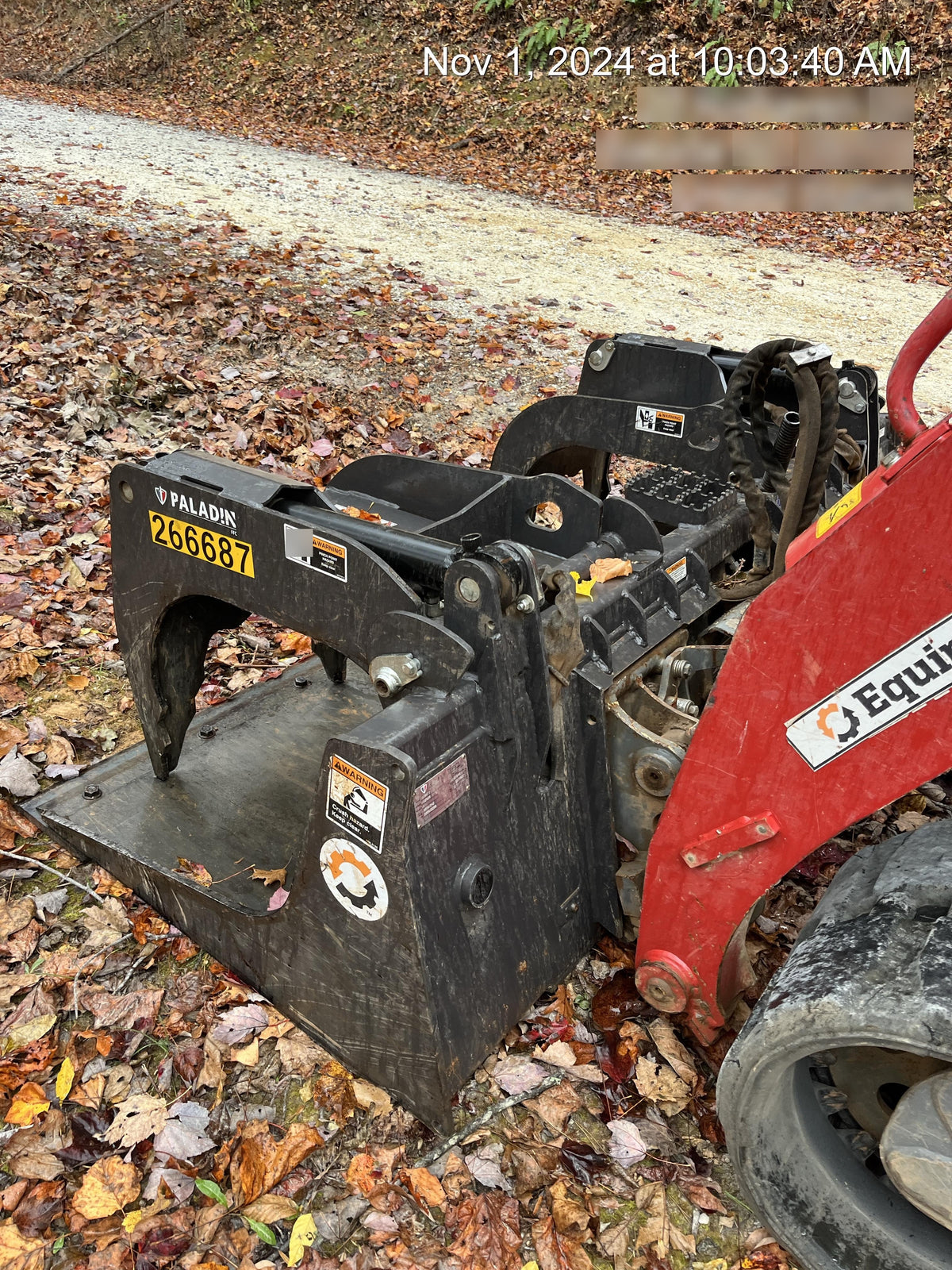 2021 PALADIN UTILITY GRAPPLE 11876-0022
