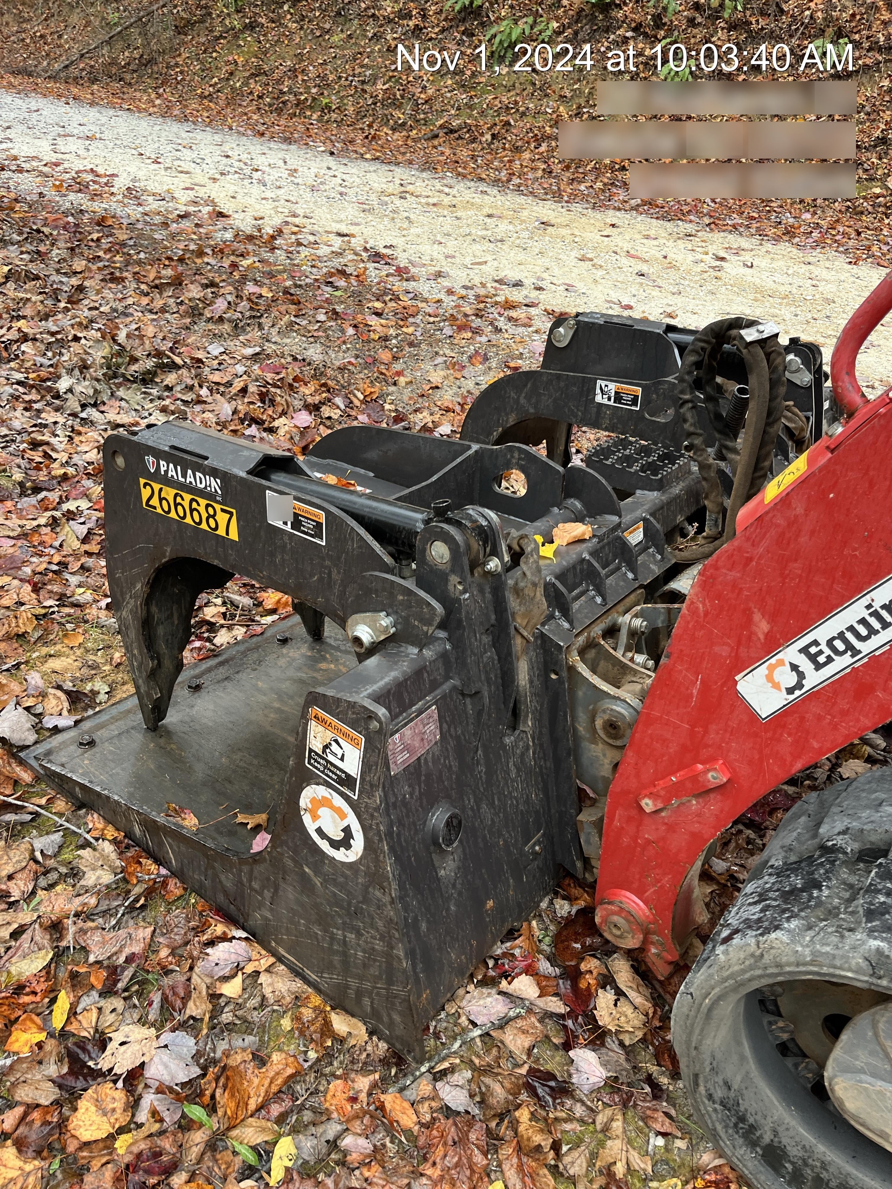 2021 PALADIN UTILITY GRAPPLE 11876-0022