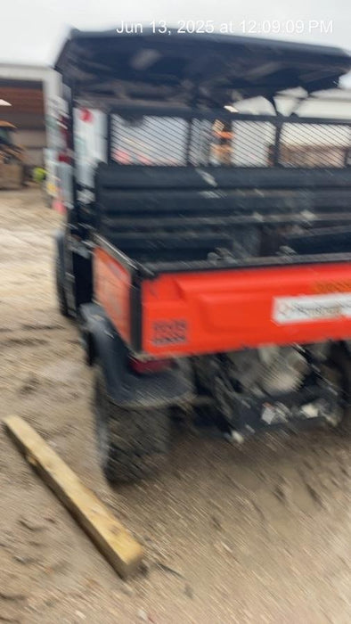 2022 Kubota RTV-X1140W-H Plastic Canopy, Windshield Acrylic Clear, LED Strobe Light, Wire Harness Kit, Back up Alarm