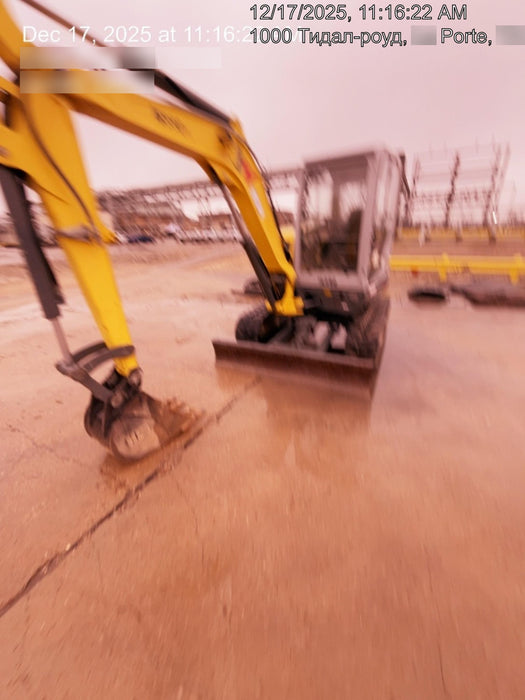 2018 Wacker Neuson EZ53 EZ53 12K Excavator, TRK,LGD,CAB,PC, Manual QC, Hydraulic Thumb, Buckets: 24", 18 12"