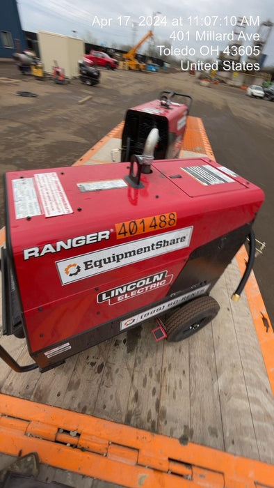 2024 Lincoln Electric Ranger 305 LPG Ranger 305 LPG, Undercarriage, Tank Holder & Strap, 10kw AC Gen, 25hp Kohler LPG Eng