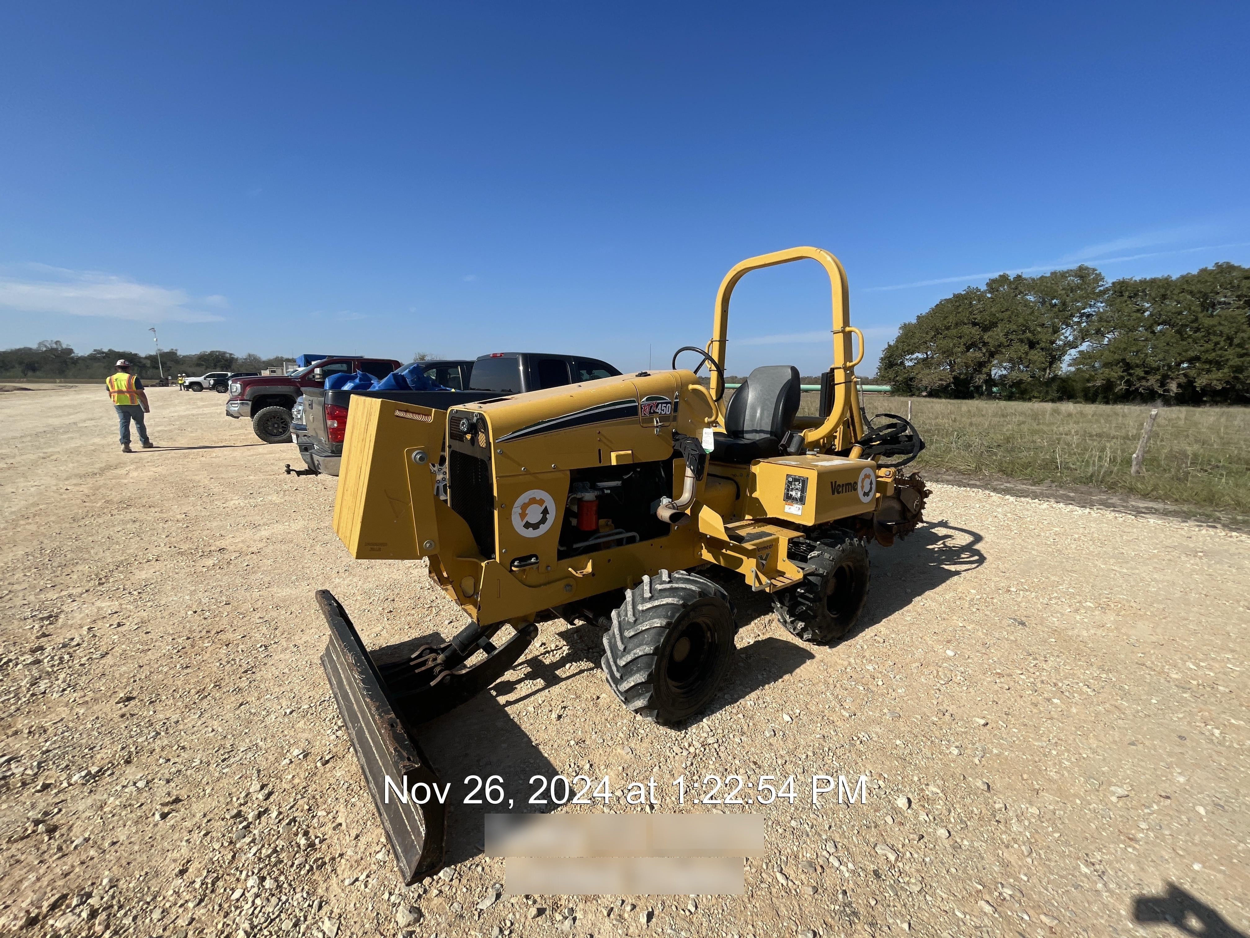 2019 VERMEER RTX450