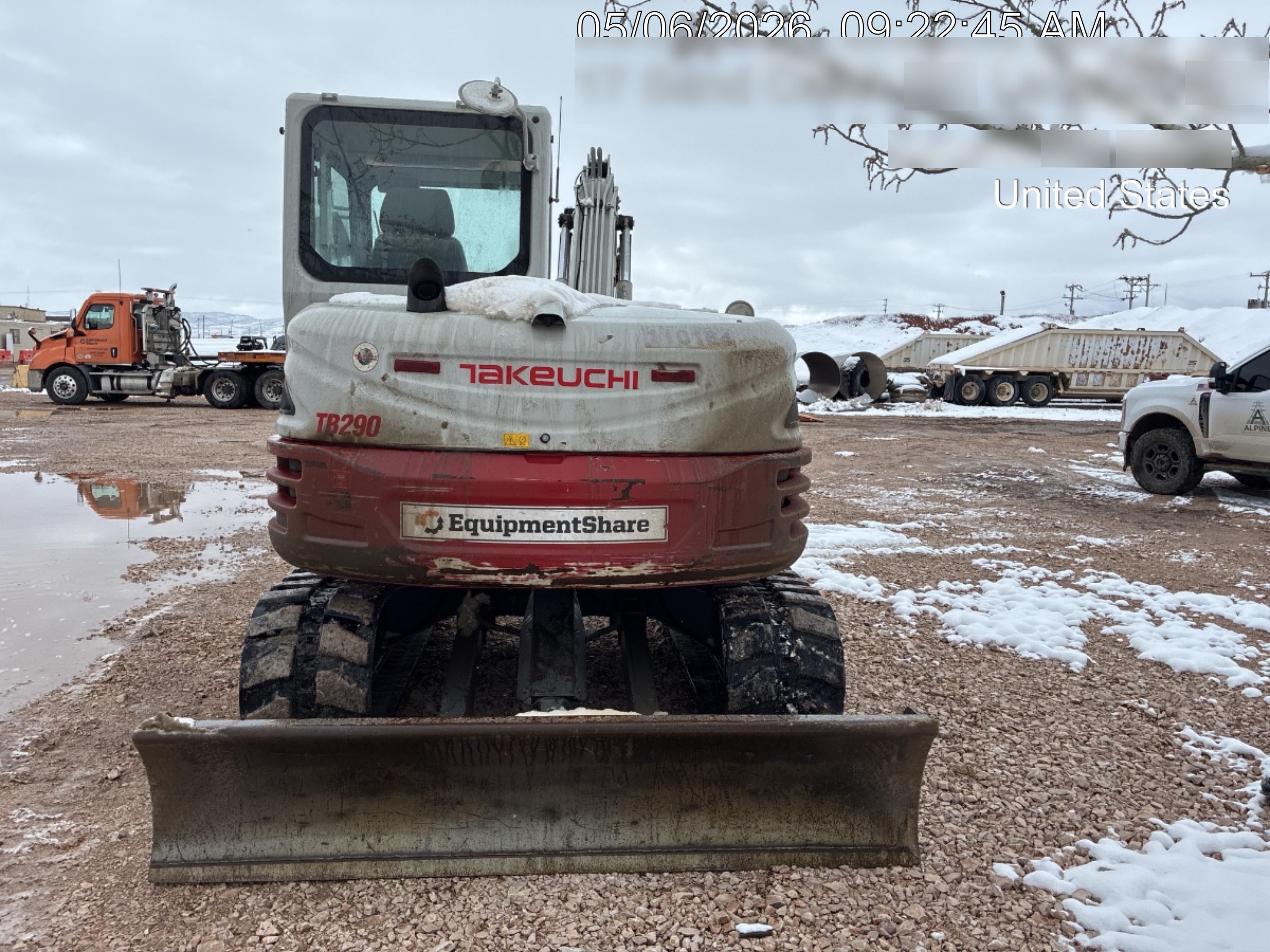 2020 Takeuchi TB290C Cab/Heat/Air, Rubber Tracks, Manual TAG QC