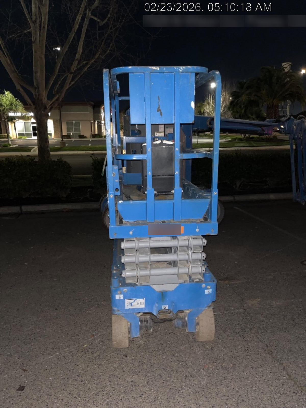 2019 Genie GS-1930 Half Height Swing Gate, 800W Inverter