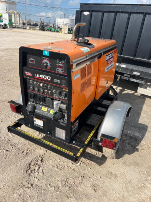 2022 Lincoln Electric LE400 Kubota V1505, Trlr, Cable Rack, Light Kit, ES Decals, T3