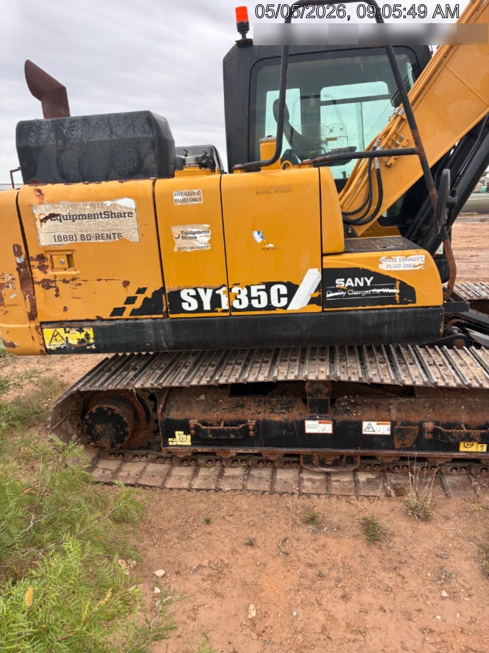 2019 SANY SY135C