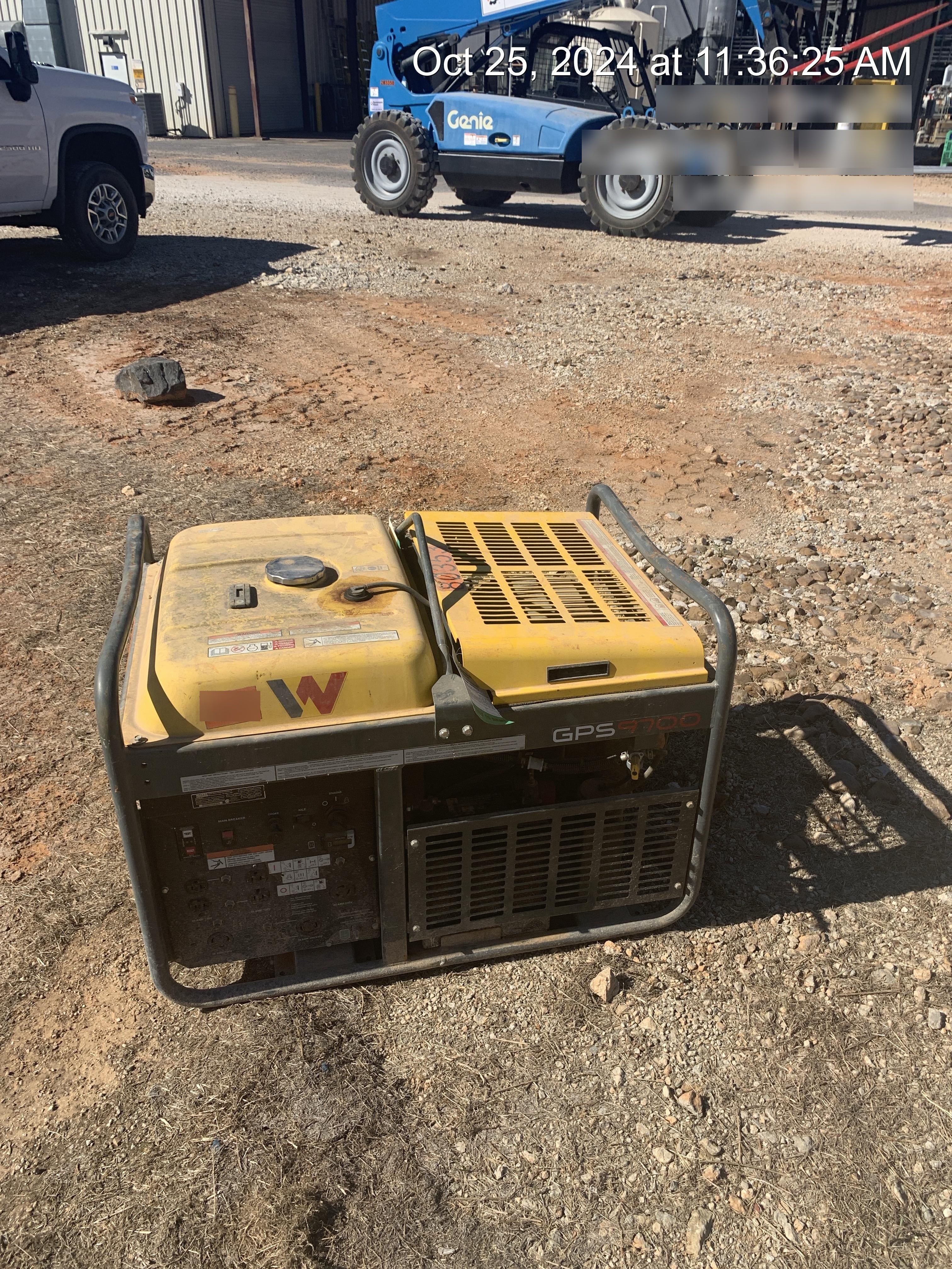2020 Wacker Neuson GPS9700V Standard, Includes Wheel Kit P/N: 5100042221