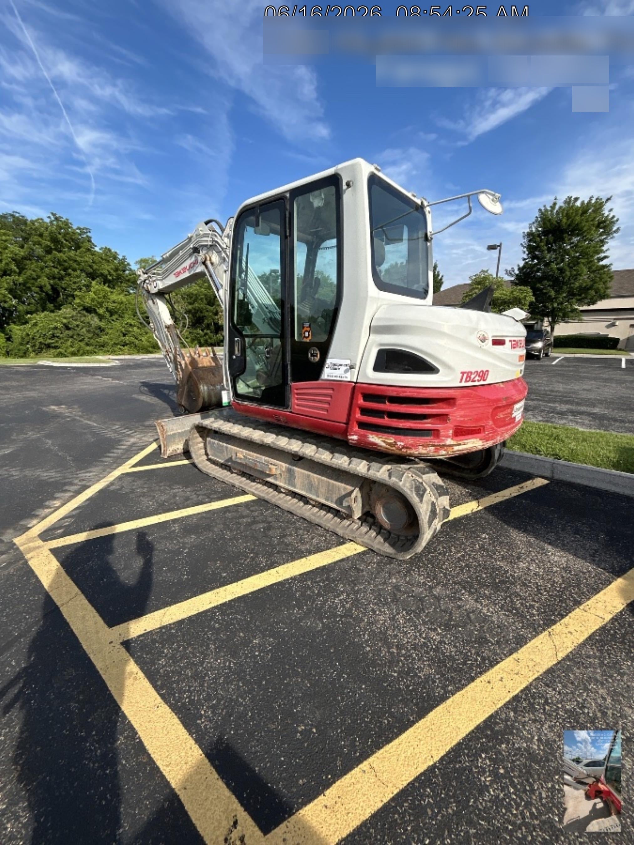 2020 TAKEUCHI TB290C