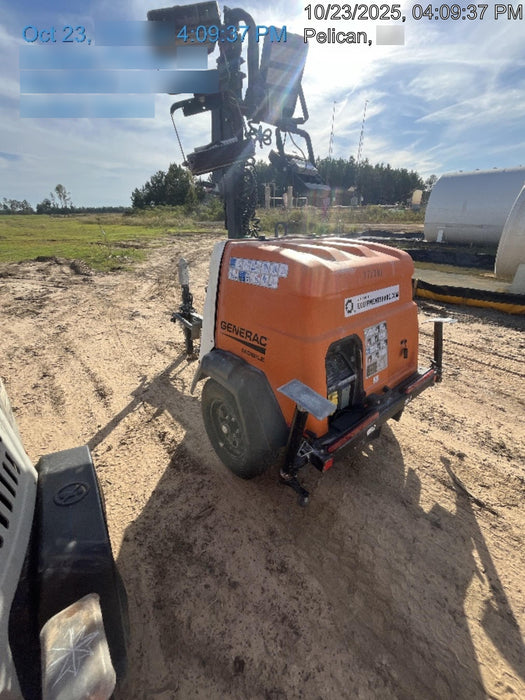 2023 Generac MLT2 Diesel, Flex Switch 120V Input, Powerzone Controller, 
(4) 320W LED Lights, 4kW Generator, 39.9 Gal Fuel Tank, 2" Ball, T3