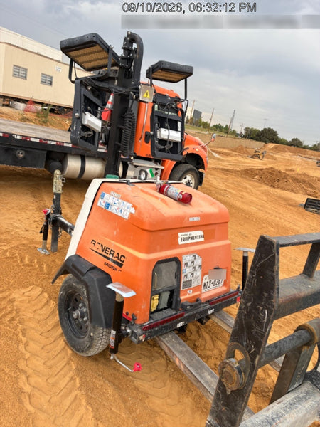 2023 Generac MLT2 Diesel, Flex Switch 120V Input, Powerzone Controller, (4) 320W LED Lights, 4kW Generator, 39.9 Gal Fuel Tank, 2" Ball, T3