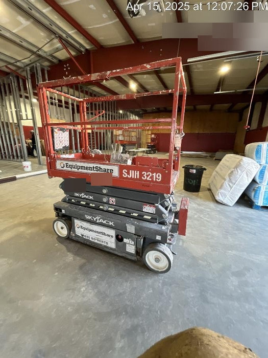 2019 Skyjack SJIII-3219 Standard Options, Trojan Batteries