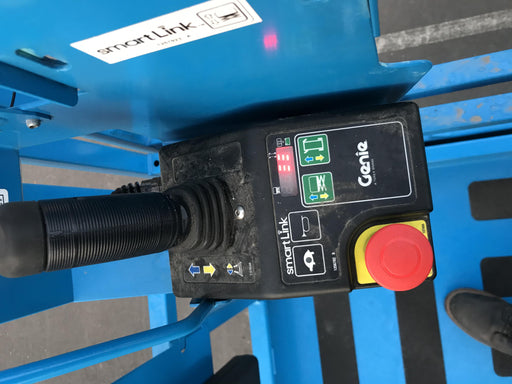 2019 Genie GS-4047 Folding rails with half height swing gate, 800W Inverter