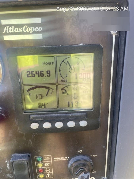 2020 ATLAS COPCO PAS 100 HF CS Enclosed