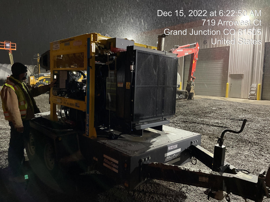 2022 ATLAS COPCO PAC H108 JD