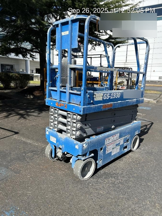 2020 Genie GS-1930 Standard Machine, 800W Inverter