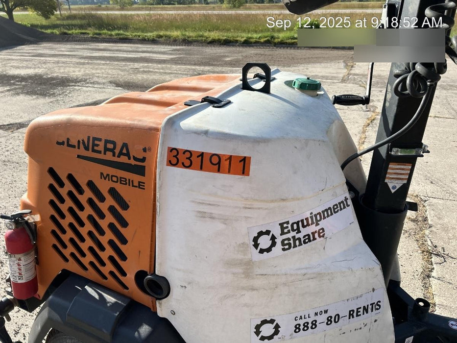 2023 Generac MLT2 Diesel, Flex Switch 120V Input, Powerzone Controller, (4) 320W LED Lights, 4kW Generator, 39.9 Gal Fuel Tank, 2" Ball, T3